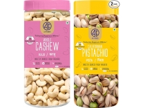 41 FOODS Premium Dry Fruits Nuts Combo Healthy Cashews Pistachios