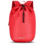 Amazon Basics 15L Red Backpack Lightweight Durable