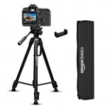 Amazon Basics Professional Tripod Stand with Mobile Phone Holder