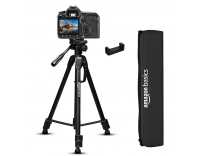 Amazon Basics Professional Tripod Stand with Mobile Phone Holder