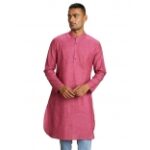 Amazon Symbol Mens Cotton Long Kurta Regular Fit
