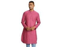 Amazon Symbol Mens Cotton Long Kurta Regular Fit
