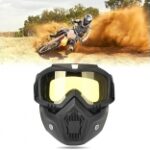 Anti Scratch Goggle Bike Mask UV Protective Open Face