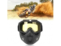 Anti Scratch Goggle Bike Mask UV Protective Open Face