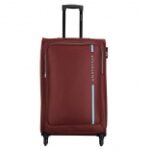 Aristocrat Polyester Hybrid Spinner Suitcase Dasher 4W STROLLY RED