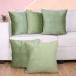 BRICK HOME Velvet Cushion Cover Set