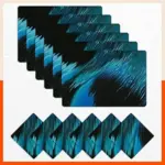 Bathla Table Mats Set of 6 PVC Placemats Coasters