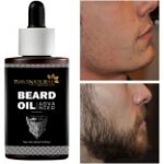 Beard Growth Oil For Smooth Shiny Black Hair