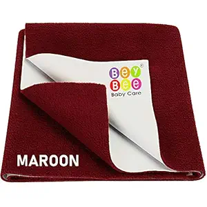 BeyBee Anti Piling Fleece Baby Sheet Waterproof