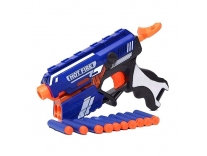 Blaze Storm Soft Bullet Gun Toy with 10 Foam Bullets for Kids