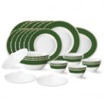 Borosil Larah Yuri Fluted Series Opalware Dinner Set