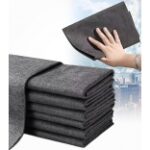CUBIZ Cleaning Cloths Reusable Microfiber Glass Cleaning