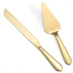 Cake Cutting Knife Set Elegant Stainless Steel Gift Set
