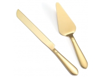 Cake Cutting Knife Set Elegant Stainless Steel Gift Set