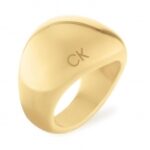 Calvin Klein Playful Organic Shapes Family Ionic Plated Gold Steel Ring