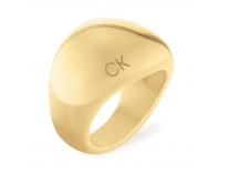 Calvin Klein Playful Organic Shapes Family Ionic Plated Gold Steel Ring
