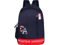 Captain America School Bag 18 inch Dark Blue 30L