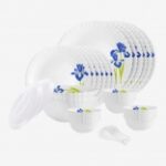 Cello Opalware Dazzle Blue Iris Dinner Set