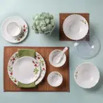 Cello Opalware Dazzle Series Imperial Rose 35 Pcs Dinner Set
