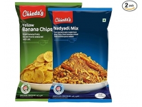 Chhedas Yellow Banana Chips Nadyadi Mix Combo Pack