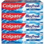 Colgate MaxFresh Toothpaste Peppermint Ice Combo Pack