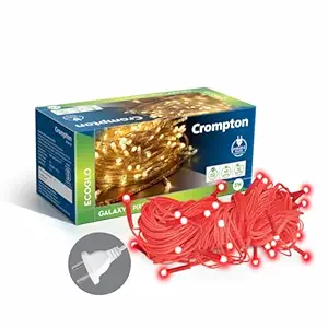 Crompton Galaxy Pixel Light Festive LED Lights Red