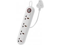 Crompton Powerbox Alpha WX 4 Socket Extension Board Grey White 1