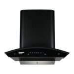 Crompton SensoSmart 60 cm Curved Glass Kitchen Chimney