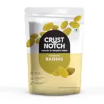 CrustNotch Raisins Golden Kishmish Dry Fruits Healthy Tasty Snacks