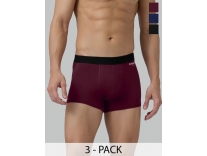DISPENSER Solid Trunks Pack of 3 Black Navy Wine