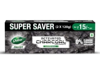Dabur Herbal Activated Charcoal Toothpaste 240gm