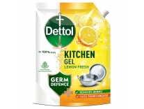 Dettol Lemon Fresh Dishwash Liquid Kitchen Gel 1500ml Refill Pack
