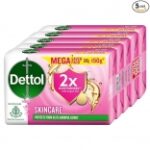 Dettol Skincare Moisturizing Beauty Bathing Soap Bar with Argan Oil
