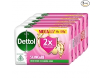 Dettol Skincare Moisturizing Beauty Bathing Soap Bar with Argan Oil