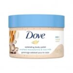 Dove Exfoliating Body Polish Deeply Nourishing Crushed Macadamia Rice Milk