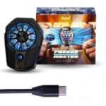 Dyazo Mobile Cooler Gaming Fan Instant Cooling Pad Android iPhone Black