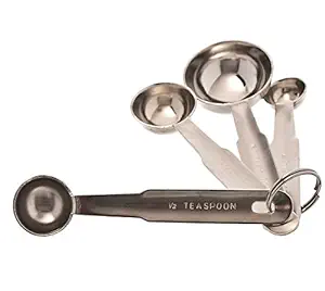 Dynore Stainless Steel Measuring Spoons Set of 4