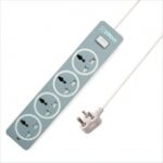EMBOX 10A Extension Board with 4 Universal Sockets
