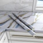 ETASUN Wallpaper Waterproof Kitchen Tiles Heat Resistant PVC Flooring
