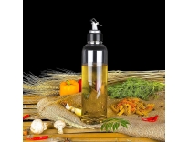 Earth Store 1000ML Plastic Oil Dispenser Transparent Cooking Oil Pourer