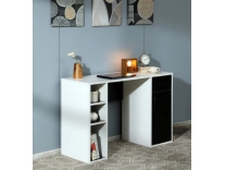 Engineered Wood Office Table Wenge Free Standing