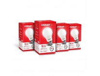 Eveready 9W LED Light Bulb Warm White 4 Pack