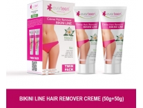 Everteen Bikini Line Hair Removal Cream Twin Pack Flipkart