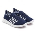 FLIPJONES Knitted Walking Shoes Diamond Pattern Slip on Style
