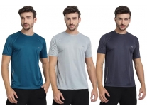 FTX Mens Dri Fit Round Neck T Shirt Combo Pack