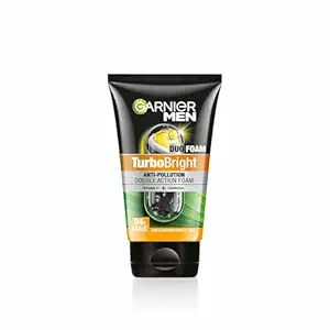 Garnier Men TurboBright Face Wash Brightening Anti Pollution