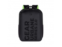 Gear Parker 23L Water Resistant Anti Theft Laptop Backpack Black