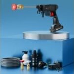 GoMechanic Cordless Pressure Washer for Car and Bike Cleaning
