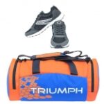 Gowin Nx 2 Black Grey Triumph Gym Bag