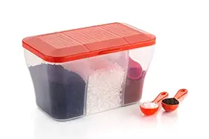 HAPPI Multipurpose Plastic Masala Box Kitchen Spice Storage